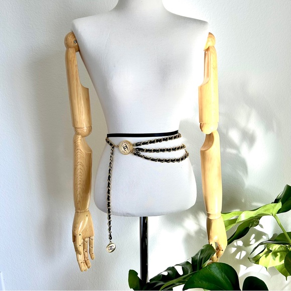Vintage 1995 Chain link Chanel Belt